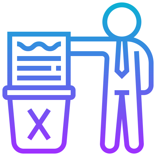 Person saying Stop or Delete